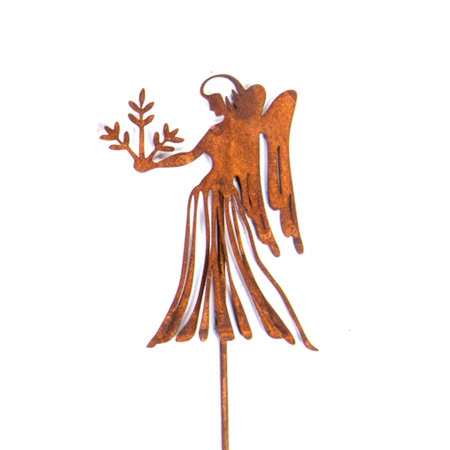 Deko Sternzeichen Jungfrau Metall Figur Bodenstecker