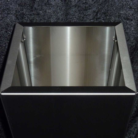 pflanztpfe 30 cm Blumentopf eckig 30 x 30 cm Ecostone Pflanzkbel Pflanztpfe aus Recyc