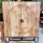 Industrial Highboard Mango Holz Schnitzerei 150 cm