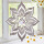 Edelstahl Dahlie Windspiel 3d Blume Diamant Anhänger 18 cm