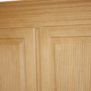Highboard Kaya Holz naturell braun Vertiko 175 cm