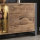 Vintage Holz Sideboard Liv Metall anthrazit 146 cm