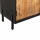 Holz TV Lowboard Vin schwarz naturell 175 cm