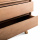 Holz Schubladen Komode Gwen gebleicht 3 Schubladen 90 cm