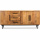 Sideboard Hela Mango Holz 3 Türen 3 Schubladen 180 cm