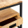 Industrial Nachtkommode Beistelltisch Holz Schublade Metallgestell