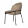 Style Polster Stuhl Ordy Dove modern schlankes Metallgestell