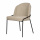 Style Polster Stuhl Ordy Beige modern schlankes Metallgestell