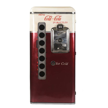 Vintage Bar Schrank Kühlschrank Cold Cola mit Flaschenöffner