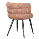 Eleganter Esszimmer Polsterstuhl Wolke terracotta