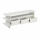 TV Board Jask 3 Schubladen offenes Fach 150 cm Cremeweiss