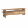 TV Board Jask 3 Schubladen offenes Fach 200 cm Holz naturell