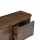 TV Board Jask 3 Schubladen 160 cm Walnuss Braun