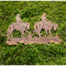 Pferd Reiterin Reiter Prärie Cowboy Cowgirl Reitausflug