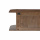 Lowboard Jask 3 Schubladen 200 cm Walnuss Braun