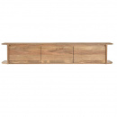 Lowboard Jask 3 Schubladen 200 cm naturell