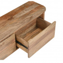 Lowboard Jask 3 Schubladen 200 cm naturell