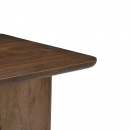 Lounge Couchtisch Jask rechteckig Walnuss Braun 130 cm