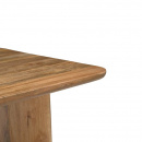 Lounge Couchtisch Jask rechteckig Holz naturell 130 cm