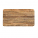Lounge Couchtisch Jask rechteckig Holz naturell 130 cm