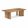 Lounge Couchtisch Jask rechteckig Holz naturell 130 cm