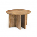 Beistelltisch Jask rund Holz naturell 60 cm
