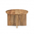 Beistelltisch Jask rund Holz naturell 60 cm
