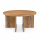 Couchtisch Jask rund Holz naturell 80 cm