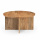 Couchtisch Jask rund Holz naturell 80 cm