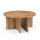 Couchtisch Jask rund Holz naturell 80 cm