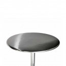Flugzeug Aluminium Beistelltisch Fly silber rund 60 cm