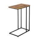 Laptoptisch industrial Gestell Beistelltisch Holzplatte...