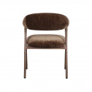 Polsterstuhl Scandy Armlehne Gestell Farbton Umber