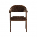 Polsterstuhl Scandy Armlehne Gestell Farbton Umber