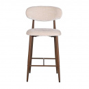 Japandi Küchen Barstuhl Metall Gestell Farbton Tan