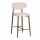 Japandi Küchen Barstuhl Metall Gestell Farbton Tan