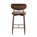 Japandi Küchen Barstuhl Metall Gestell Farbton Umber