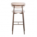 Barhocker Japandi Metall Gestell Farbton Tan Barstuhl