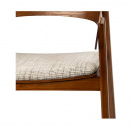 Holzsessel Esche gepolstert Armlehnen Holz Stuhl Reddish