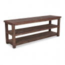 TV Board Altholz rustikal MassivO 3 Ablagen 160 cm