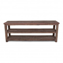 TV Board Altholz rustikal MassivO 3 Ablagen 160 cm