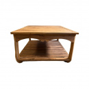 Altholz Couchtisch verzierter Rahmen Landhausstil Beine...