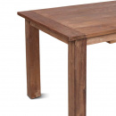 Teakholz Tisch Lea rustikal naturbelassen 140 x90 cm