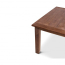 Teakholz Tisch Lea rustikal naturbelassen 140 x90 cm