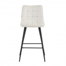 Barstuhl Lucy Metallgestell Stoff gesteppt Perfekt...