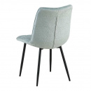 Polsterstuhl Lucy Stoff gesteppt Perfekt Harmony Lichtblau