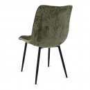 Polsterstuhl Lucy Stoff gesteppt Perfekt Harmony Grün