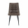 Esszimmer Polsterstuhl Lucy Bezug gesteppt Braun