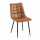 Esszimmer Polsterstuhl Lucy Bezug gesteppt Cognac