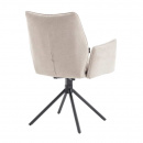 Polster Drehstuhl mit Armlehne Cremo Beige
